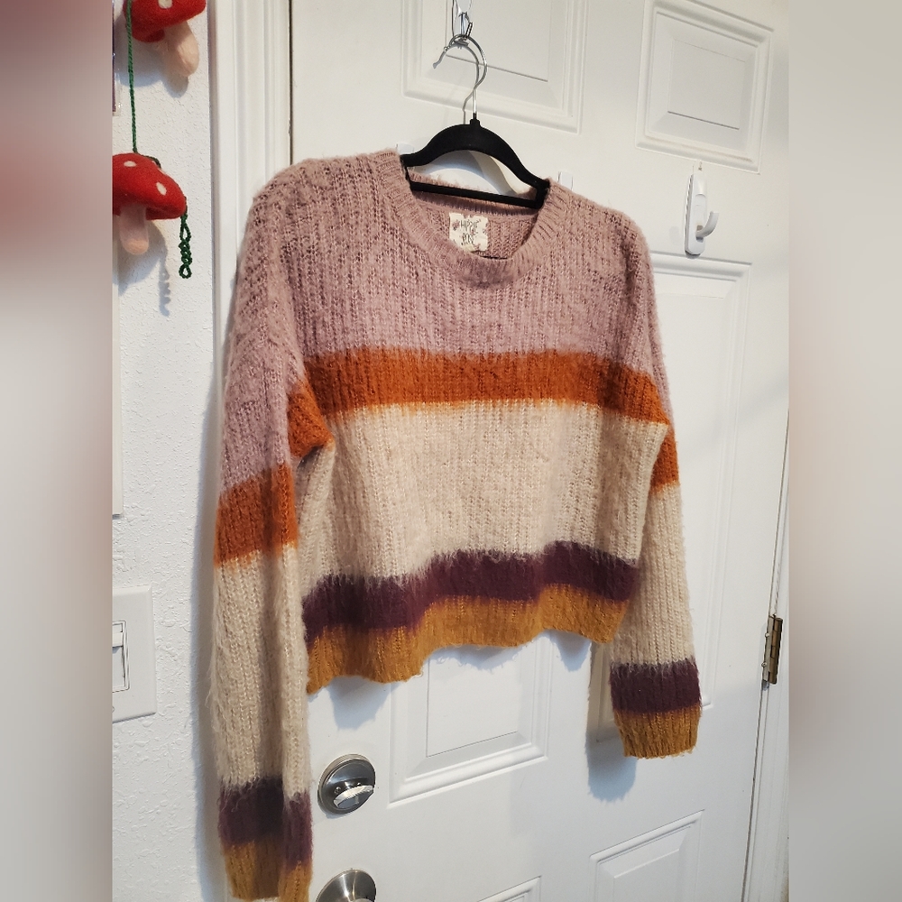 Hippie Rose Shag Fall Sweater